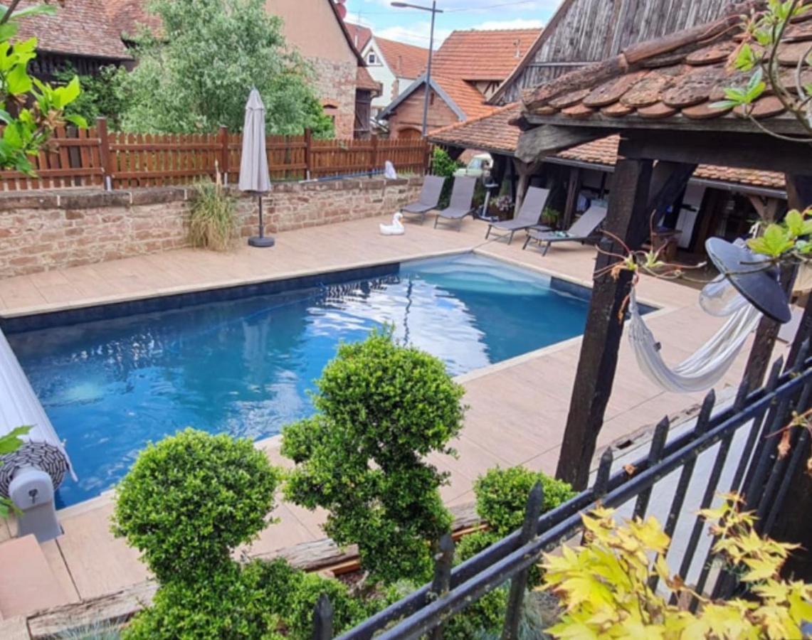 Le Clos Bleu - Gite Rural Schillersdorf Екстериор снимка